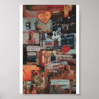 Poster papier peint vsco