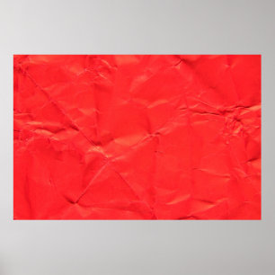Poster Papier rouge texture abstraite fond abstrait, âge