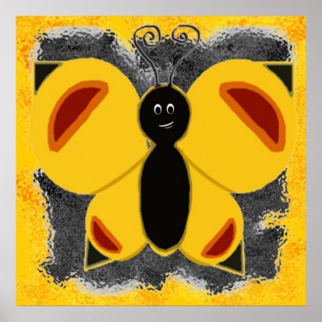 Poster Papillon (Devant)