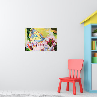 Poster Papillon collage