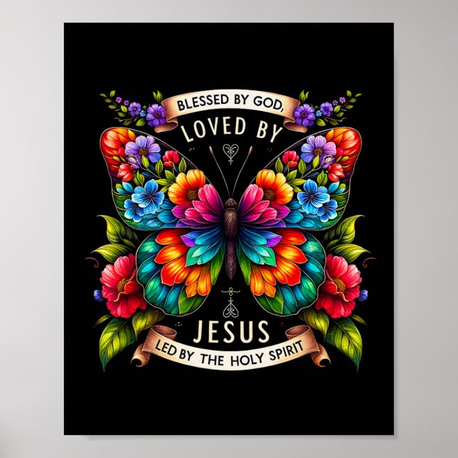 Poster Papillon de Jésus aimé  (Devant)