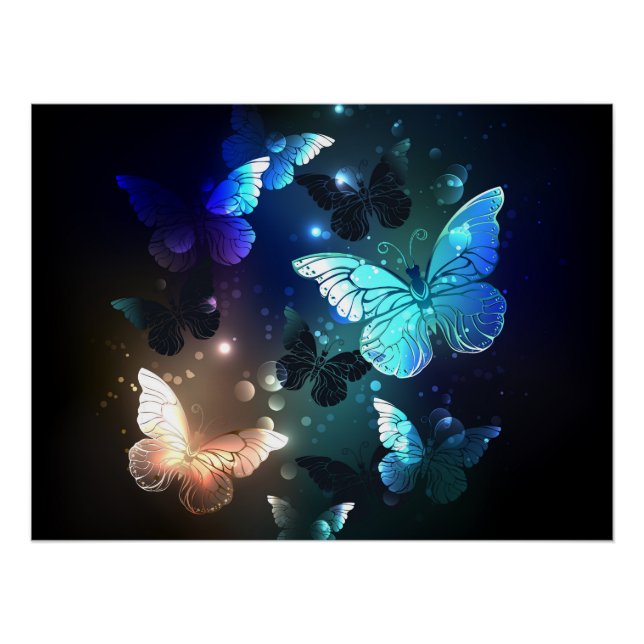 Poster Papillon de nuit (Devant)