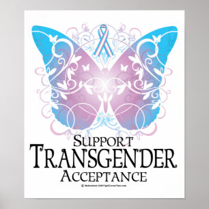 Poster Papillon de transsexuel