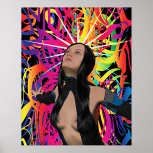 Poster Papillon étoile