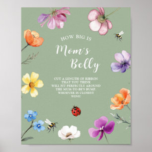 Poster Papillon Fleur Sauvage Quelle Est La Taille Du Ven