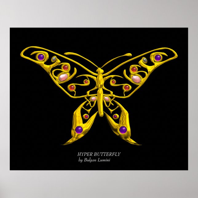 POSTER PAPILLON HYPER (Devant)
