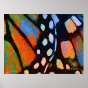 Poster Papillon monarque