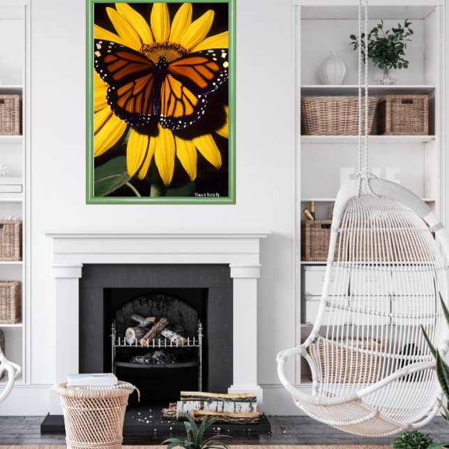 Poster Papillon monarque (Créateur téléchargé)