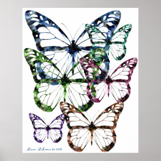 Poster Papillon! Papillon!