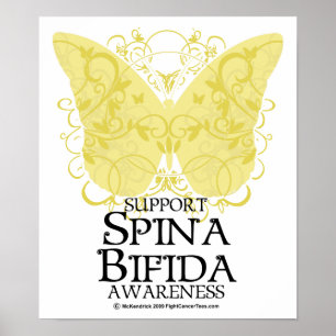 Poster Papillon Spina Bifida