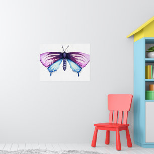 Poster papillon swallowtail de la pipevine de Californie