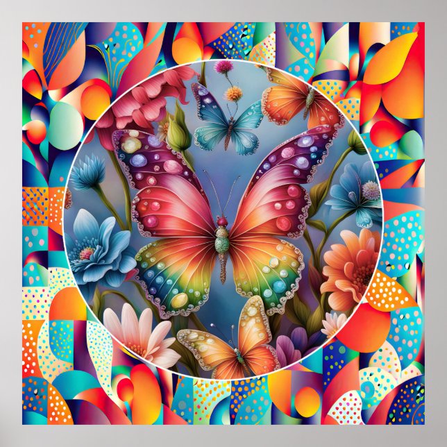 Poster Papillons (Devant)
