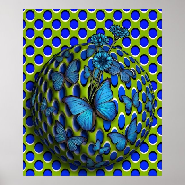Poster Papillons (Devant)