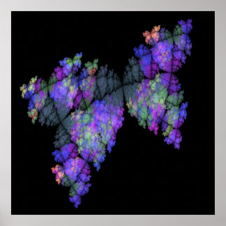 Poster Papillons Batik Imprimer