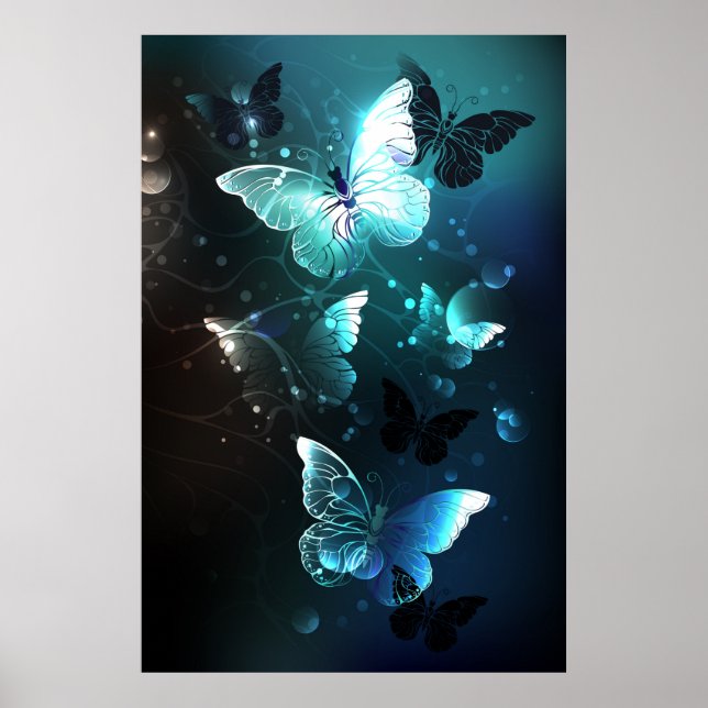 Poster Papillons de nuit (Devant)