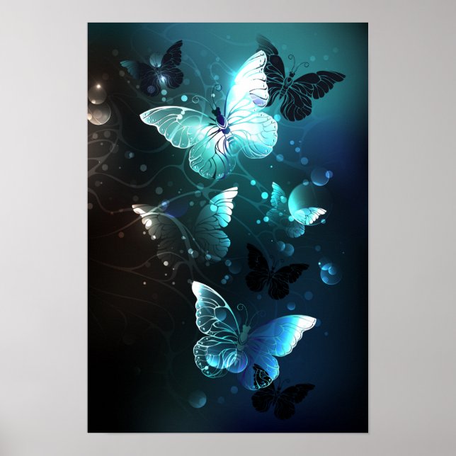 Poster Papillons de nuit (Devant)
