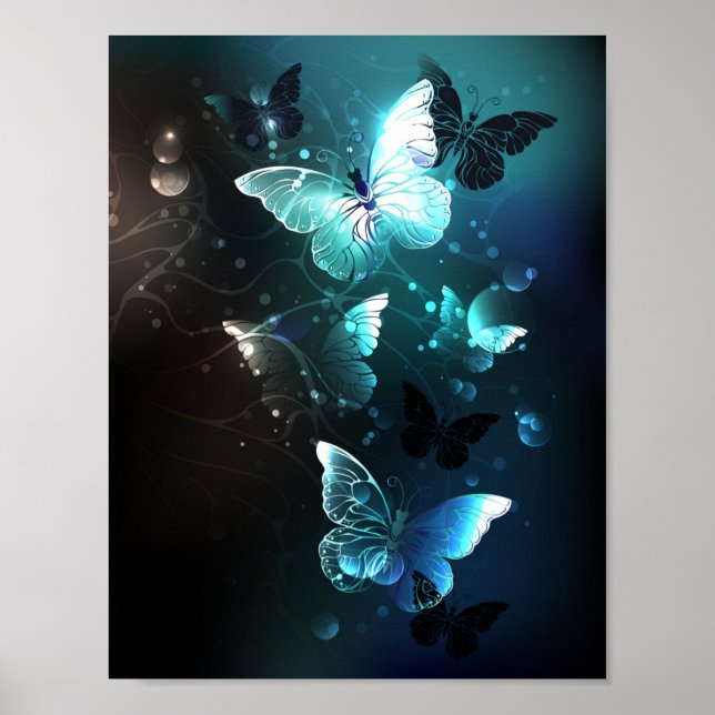 Poster Papillons de nuit (Devant)