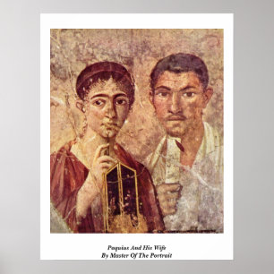 Poster Paquius Et Sa Femme Par Maître Du Portrait
