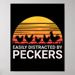 Poster Par amant agriculteur facilement distrait