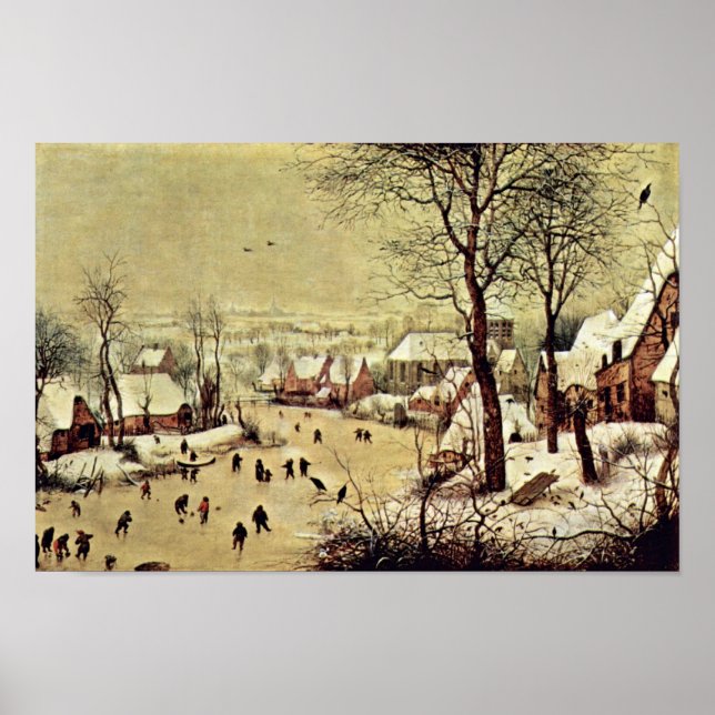 Poster Par Bruegel D. Ä. Pieter (Qualité optimale) (Devant)