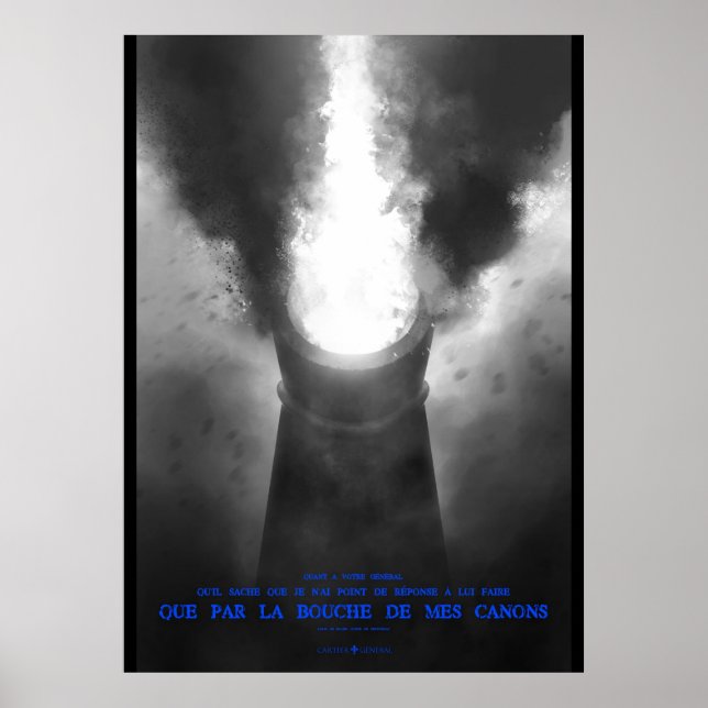 Poster Par la bouche de mes canons (Devant)