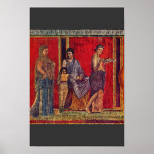 Poster Par Pompejanischer Maler Um 60 V. Chr.