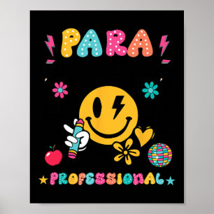 Poster Para Dream Team Paraprofessionnel Premier Jour De