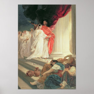 Poster Parabole des vierges sages et insensées, 1886