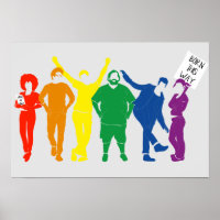 Parade gay pride Couleur Arc-en-ciel