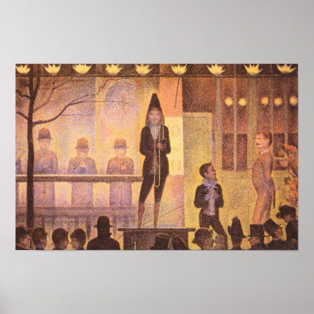 Poster Parade Georges Seurat-Circus (Devant)
