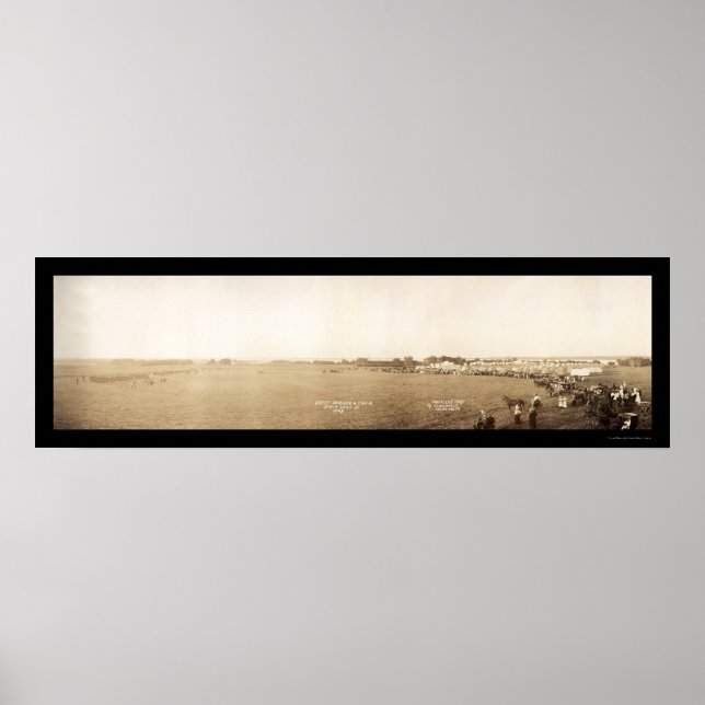 Poster Parade Spirit Lake Photo 1908 (Devant)