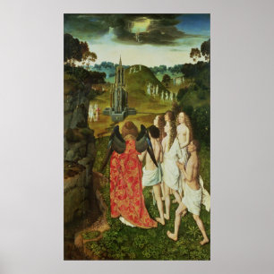 Poster Paradis de la Fontaine Symbolique