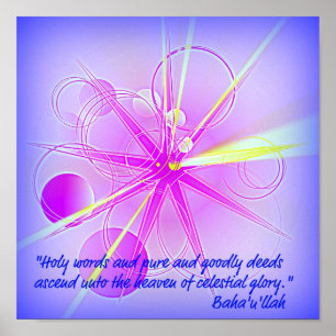 Poster Paradis de la gloire céleste