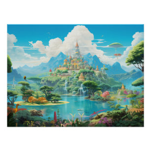 Poster Paradis tropical