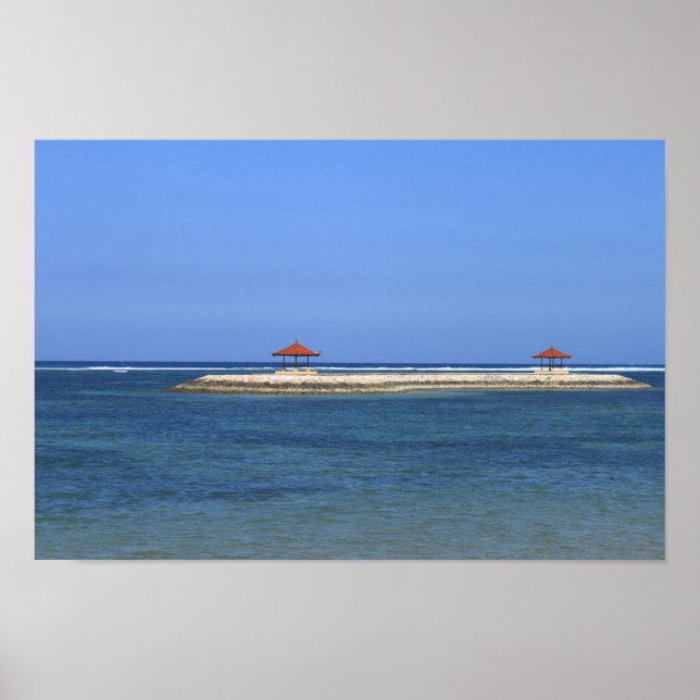 Poster Paradis tropical (Devant)