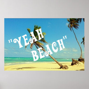 Poster Paradis tropical