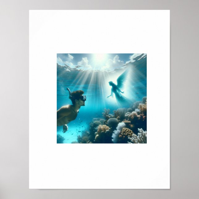 Poster Paradis tropical (Devant)