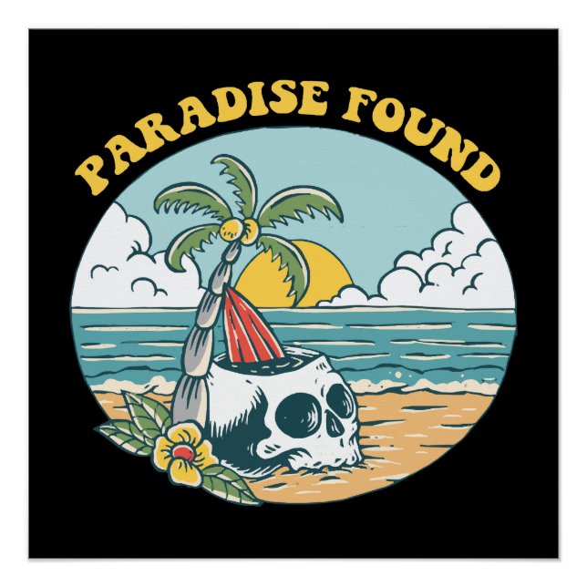 POSTER PARADIS TROUVÉ (Devant)