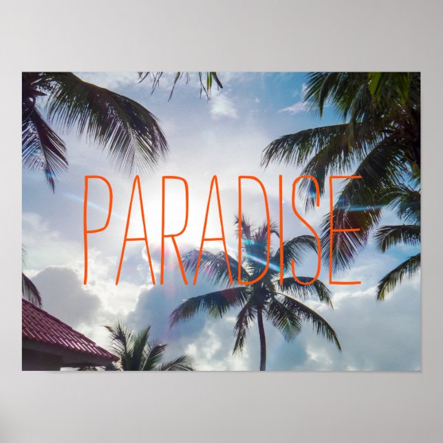 Poster Paradise Resort (Devant)