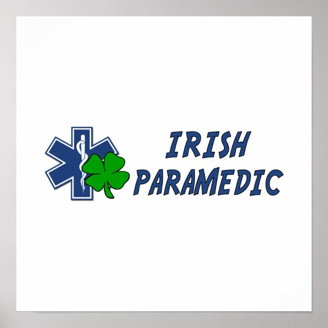 Poster Paramedic irlandais (Devant)