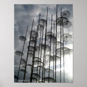 Poster parapluie