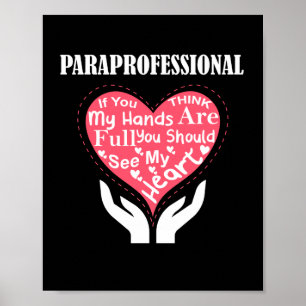 Poster Paraprofessionnel Si Vous Pensez Que Mes Mains Son