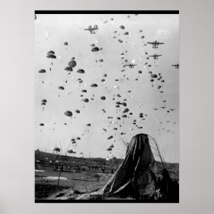 Poster Paratroopers of the 187th RCT_War Image