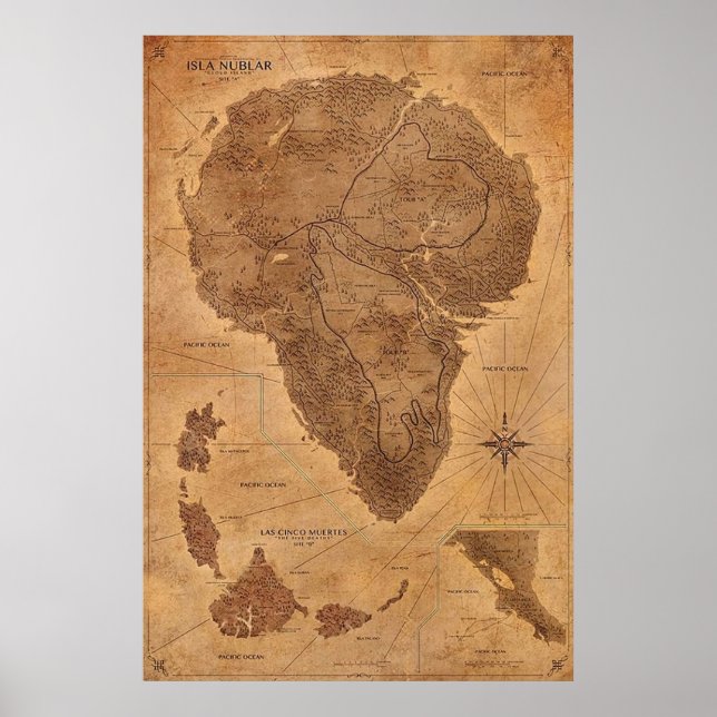 Poster Parc Carte Nublar (Devant)