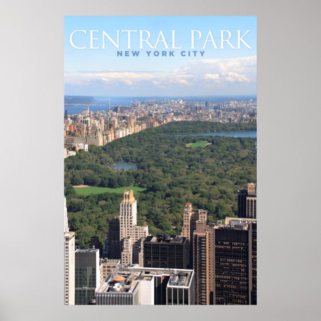 Poster parc central (Devant)