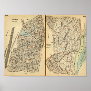 Poster Parc de Harmon, New York 2