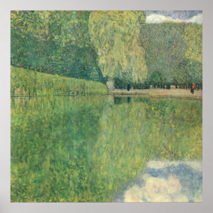 Poster Parc de Schönbrunn — Gustav Klimt (1916)