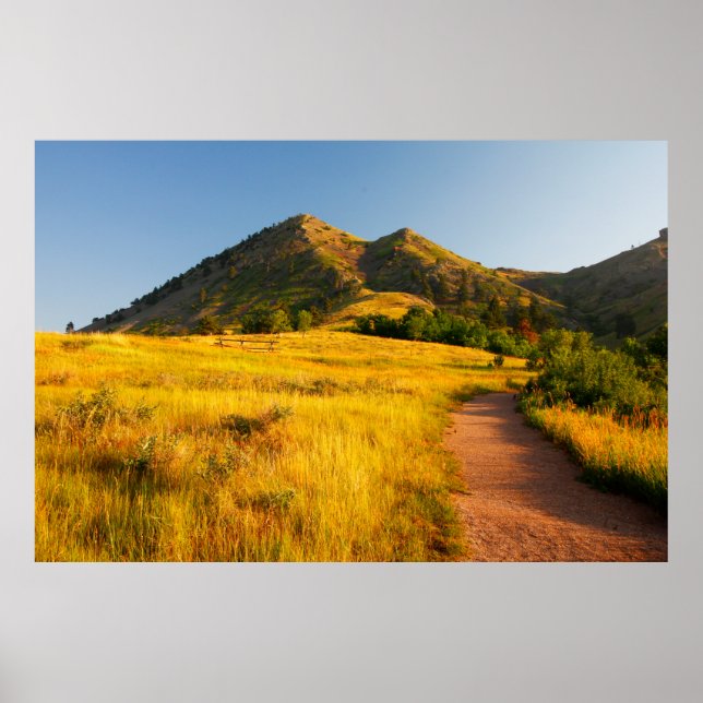 Poster Parc d'état de Bear Butte, Dakota du Sud (Devant)