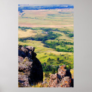 Poster Parc d'état de Bear Butte, Dakota du Sud