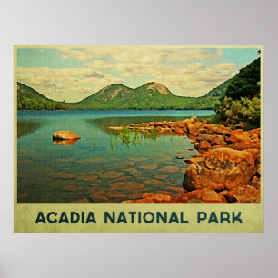 Poster Parc national d'Acadia